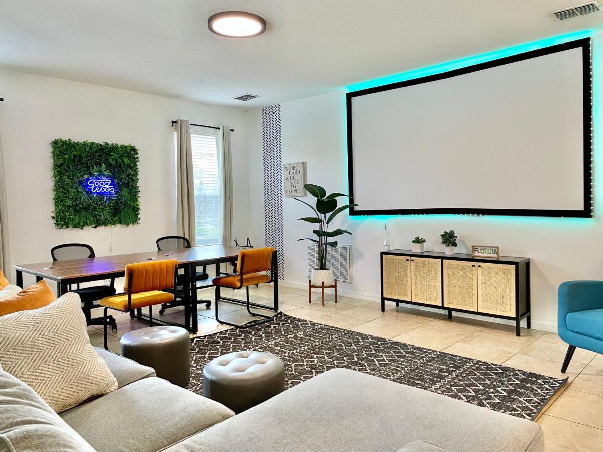 Huge 6Br House - Private Pool Retreat Near Disney Kissimmee Ngoại thất bức ảnh