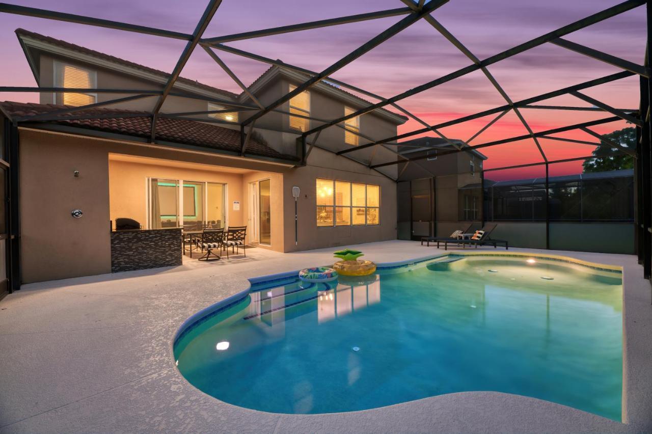 Huge 6Br House - Private Pool Retreat Near Disney Kissimmee Ngoại thất bức ảnh