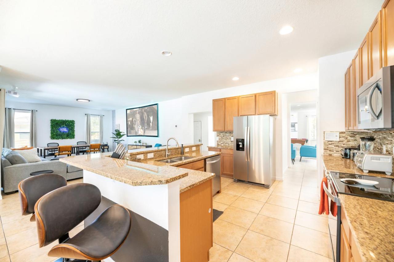 Huge 6Br House - Private Pool Retreat Near Disney Kissimmee Ngoại thất bức ảnh